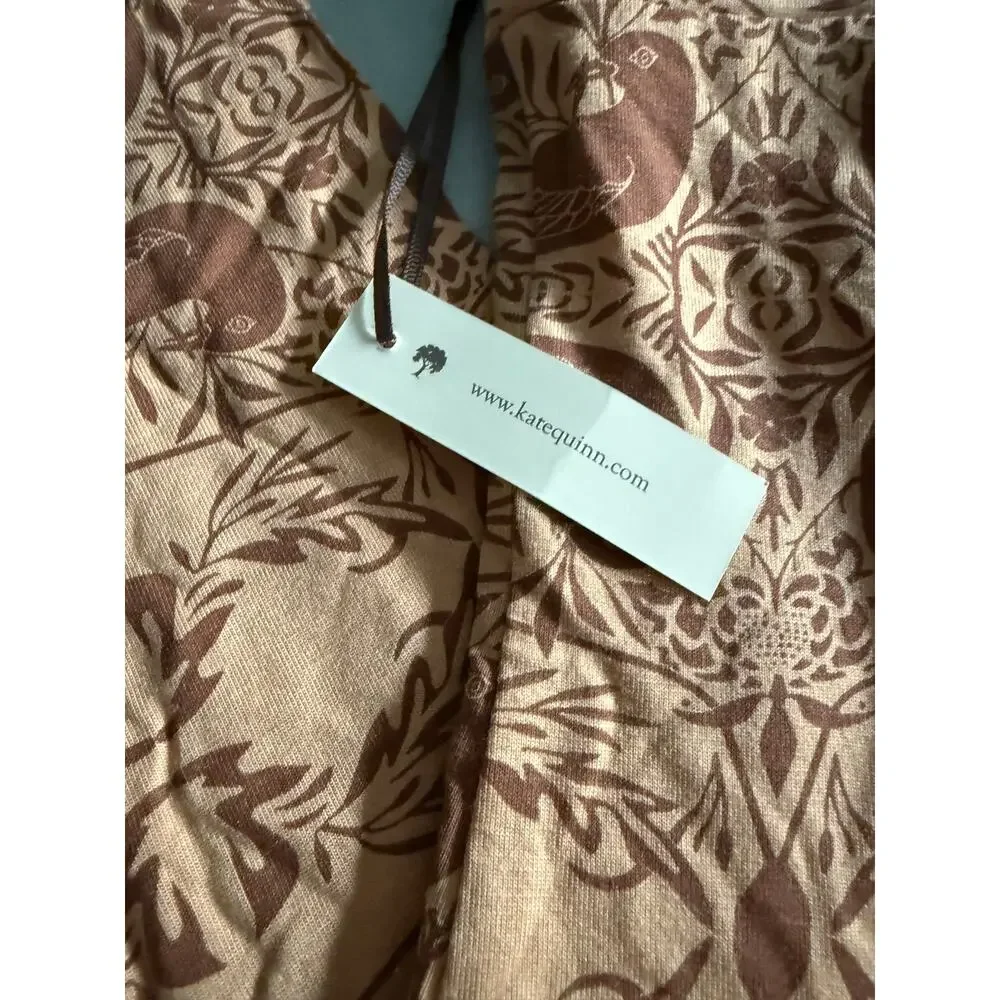 Kate Quinn Bird Nouveau Classic Legging Pants 6Y Beechwood Modal Woods